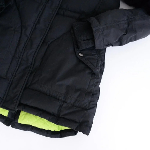 Sam Edelman Black Parka with Faux Fur Trim Hood Size Small - Picture 5 of 15